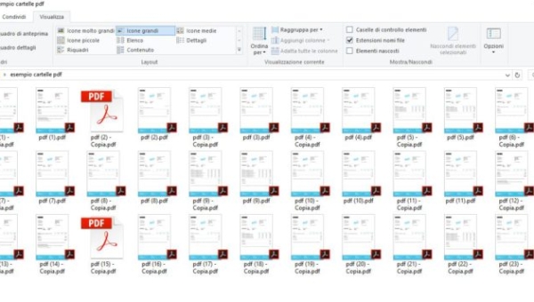 Anteprime miniature PDF in Esplora risorse